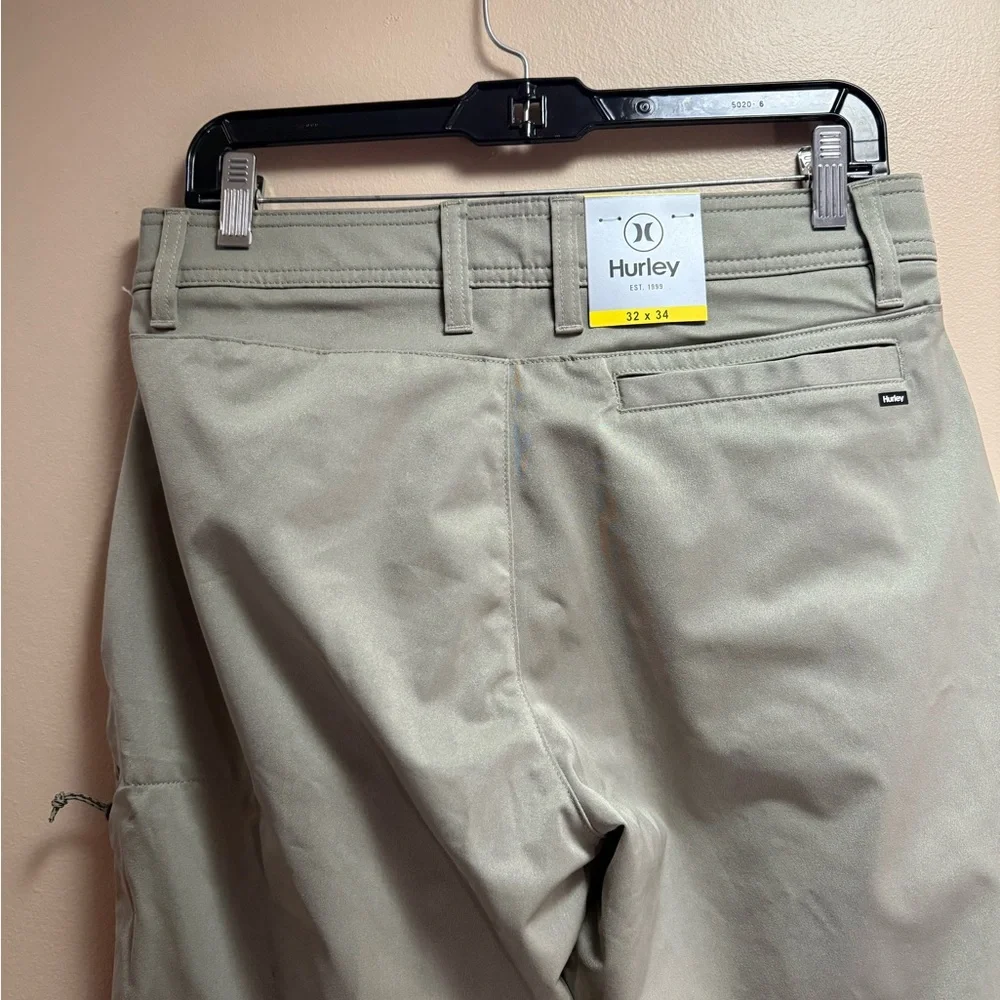 Hurley Jet Set Tech Pants‎ 32x34 Green Stretch Surfer
